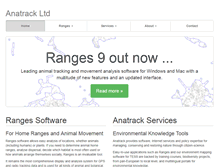Tablet Screenshot of anatrack.com